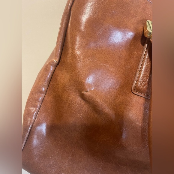 Ivanka Trump Brown Leather Purse with chain - Picture 4 of 7